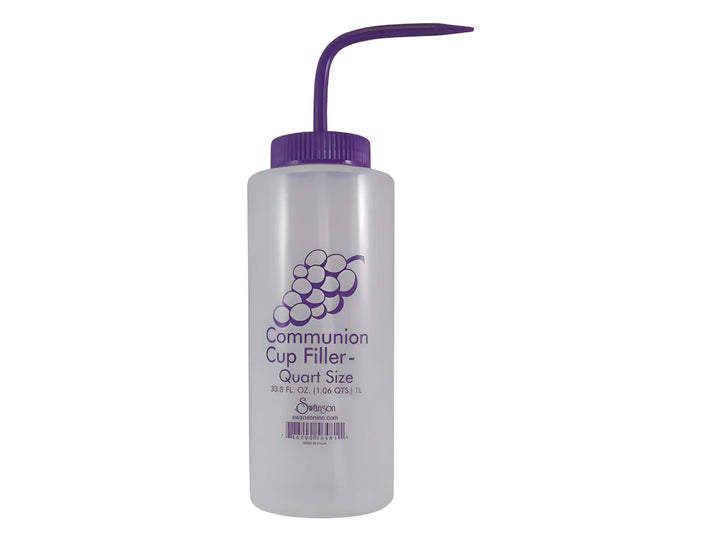 Swanson Communion-Cup Filler-Squeeze Bottle-Quart Grösse, Quarz