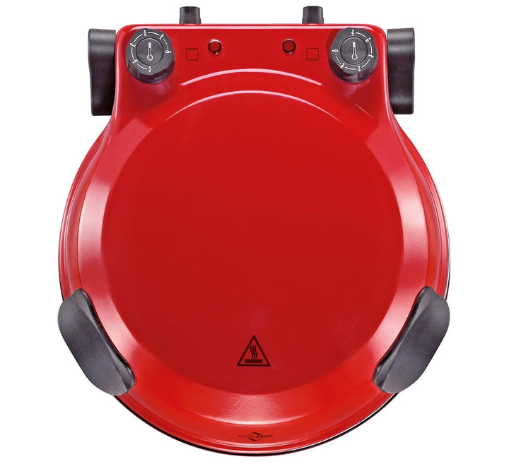 Küchenprofi Pizza Maker NAPOLI, mit Pizzastein, für Ø 36 cm Pizzen in 4 Min, 1200 Watt, stufenlose T
