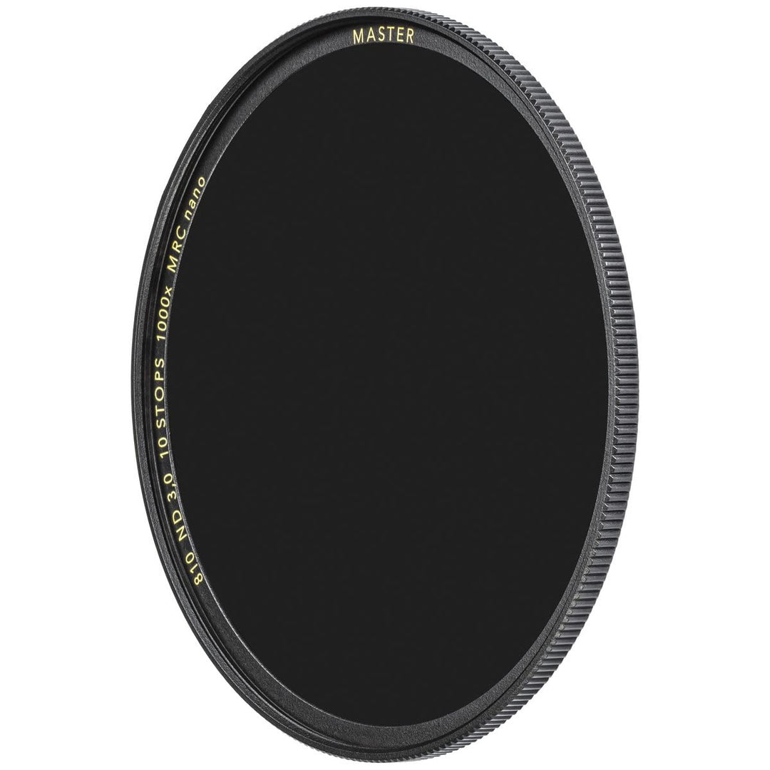 B+W Graufilter ND 3,0 MRC Nano Master 62mm (16x vergütet, Slim, Premium) 1101613 Schwarz