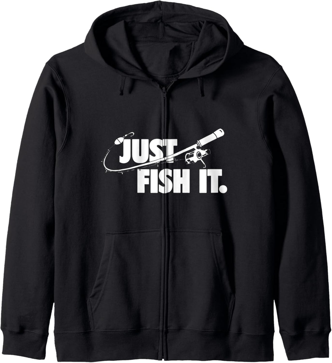 Cool Just fish it Design | Just Catch it and Release Fishing Kapuzenjacke