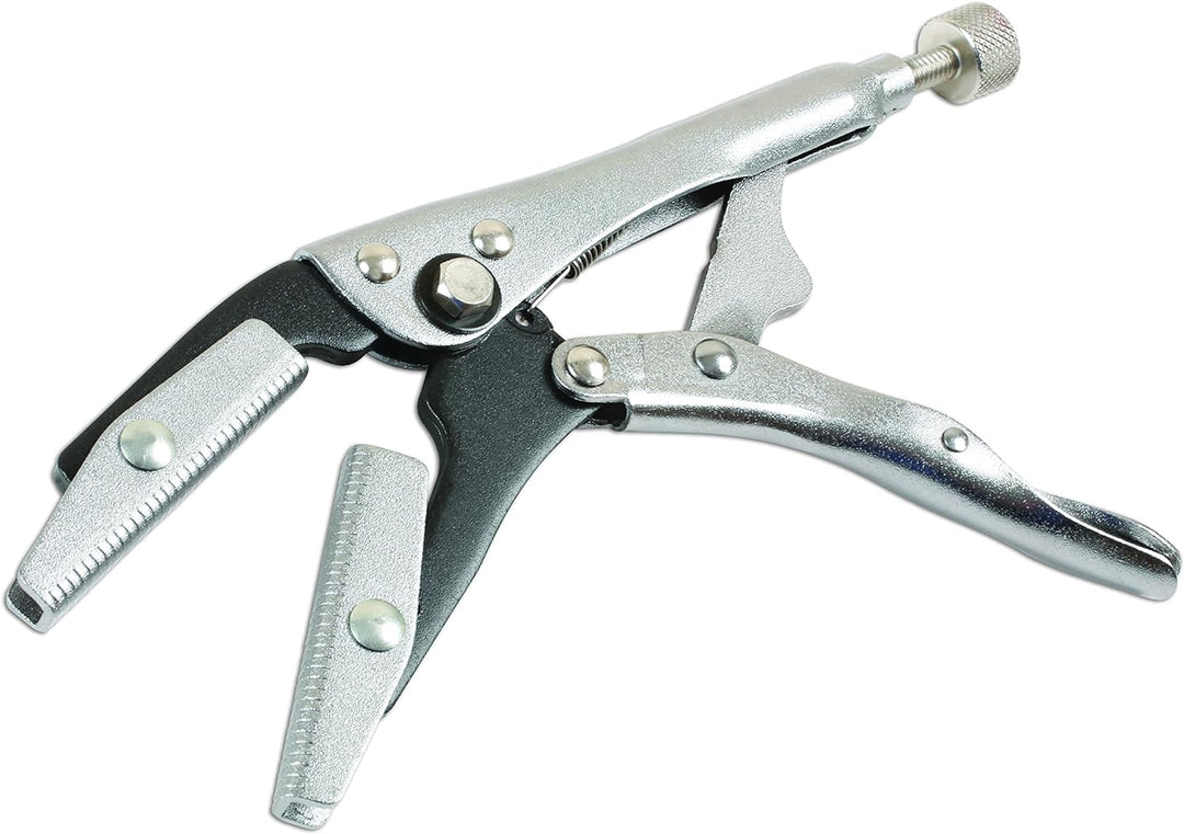 Laser 7009 Schlauchklemmenzange – Parallelbacken, Silber