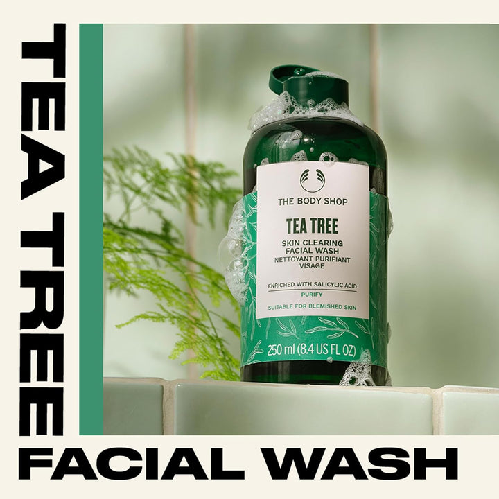 Tea Tree Waschcreme 250ml Tea Tree Facial Wash 250ml 250 ml (1er Pack), 250 ml (1er Pack)