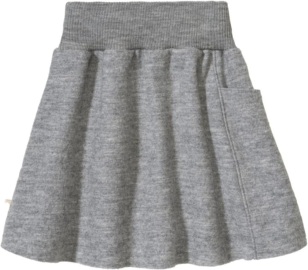 Disana Walk-Rock, mit elastischem Bund | 100% Bio-Merinowolle GOTS, IVN Best | Baby Kleinkind Kind M