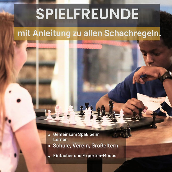 Millennium M831 The King Competition Schachcomputer – Benutzerfreundlich, für die ganze Familie & Sc