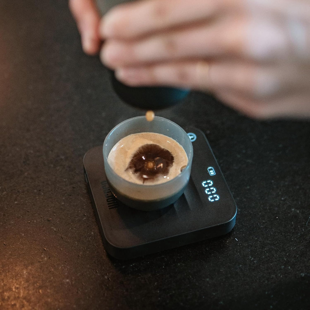 WACACO Exagram Pro Küchenwaage Digital mit Timer, Super-Mini-Küchenwaage mit Transportbox, Drei Modi
