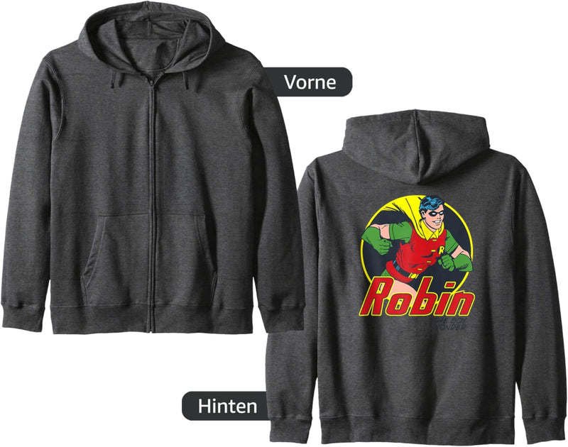 Batman Robin The Boy Wonder Kapuzenjacke