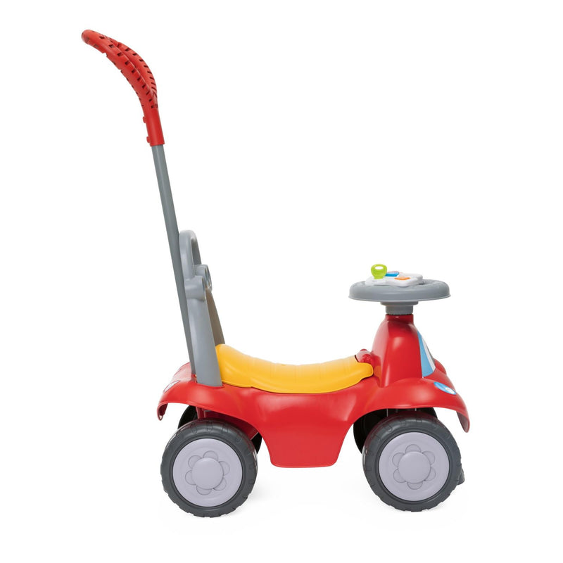 Chicco Ride-Along Billy Quattro, Mitfahrendes Kinderauto, 4in1 Spielmodi, Schaukelfunktion, erste Sc