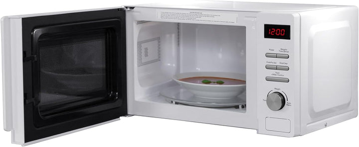 Russell Hobbs RHM2079A Digitale Solo-Mikrowelle, 20 L, 800 W, 5 Leistungsstufen, automatisches Aufta
