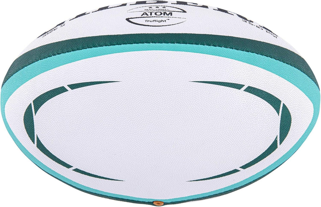 Gilbert Atom Match Rugbyball, Blau grün 5