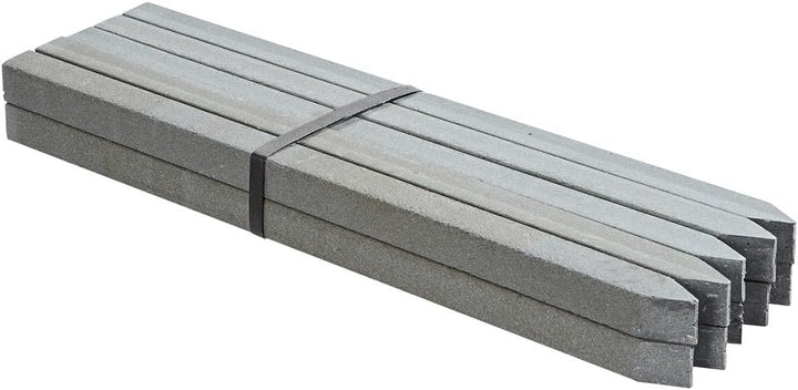 Oase 57754 PondEdge 10 Erdspiesse XL, 58 x 4 x 4 cm | Teichrandsystem | Beeteinfassung | Kapillarspe