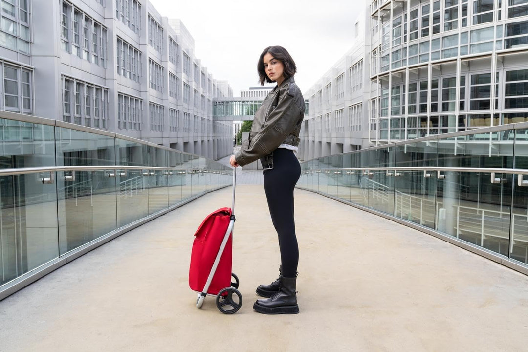 reisenthel Shopping Trolley red - Leichter, geräumiger Shopping Trolley für den Wocheneinkauf Einhei