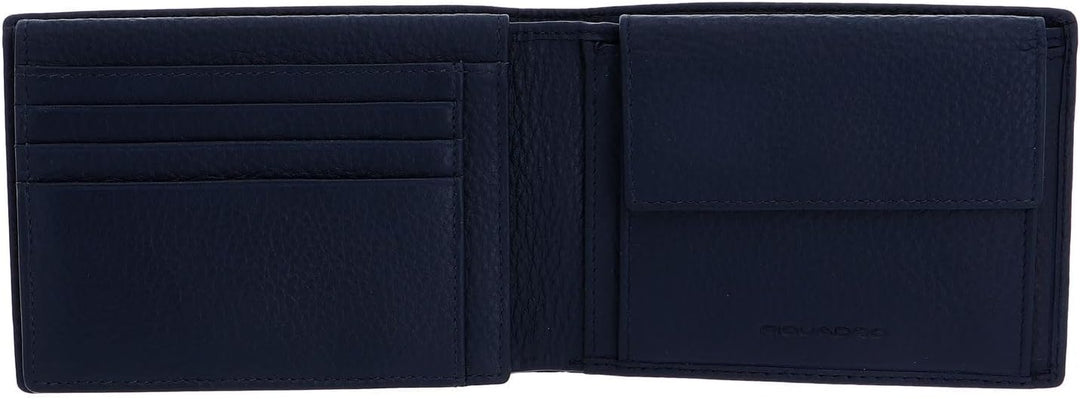 Piquadro Modus Special Scheckbuchhülle 12 Centimeters Blau (Blu), Blau (Blu)