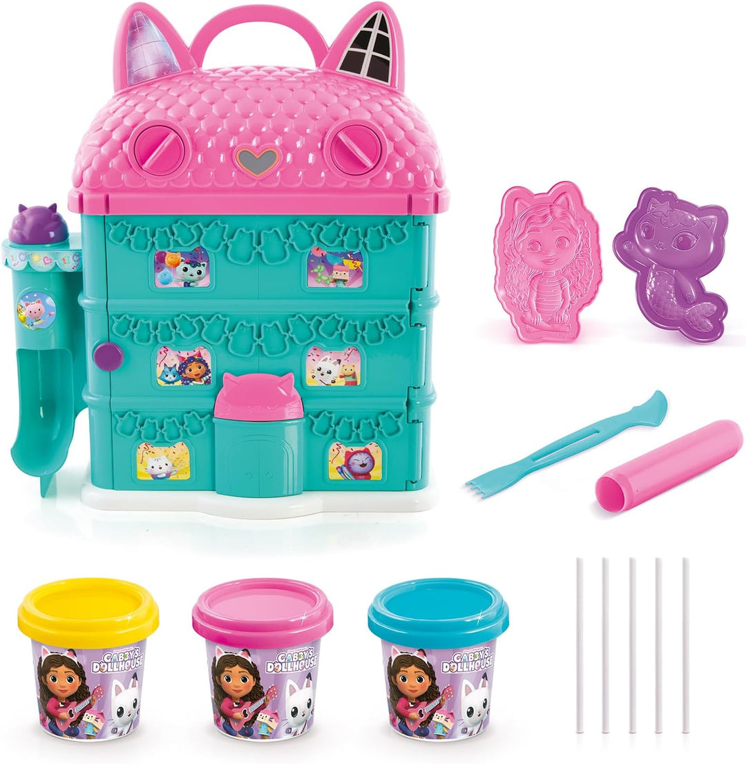 Canal Toys - Gabby und das Zauberhaus - Gabby Haus aus Knete - GAB 023, grün, grün