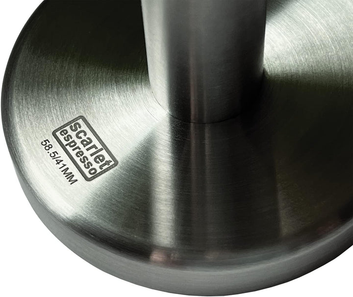 scarlet espresso | Tamper »LM1 DUO« 41 und 58/58,5mm inox CNC präzisionsgefertigt, Edelstahl, Profit