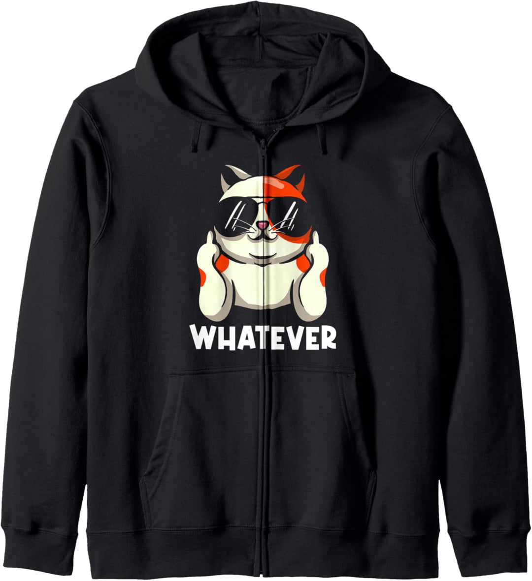 Katze Mietzekatze Haustier - Whatever Kapuzenjacke
