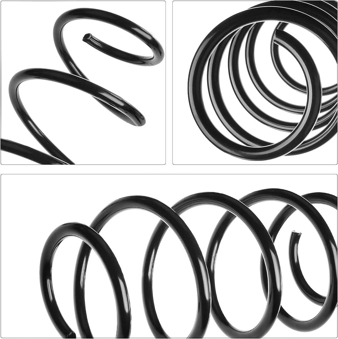 2x Federn Fahrwerksfeder Vorderachse Kompatibel mit Fox 5Z1 5Z3 Schrägheck 1.2L 2005-2011 Replace# 6