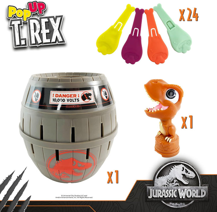 Tomy Spiel Pop Up T-Rex T73290, T-Rex