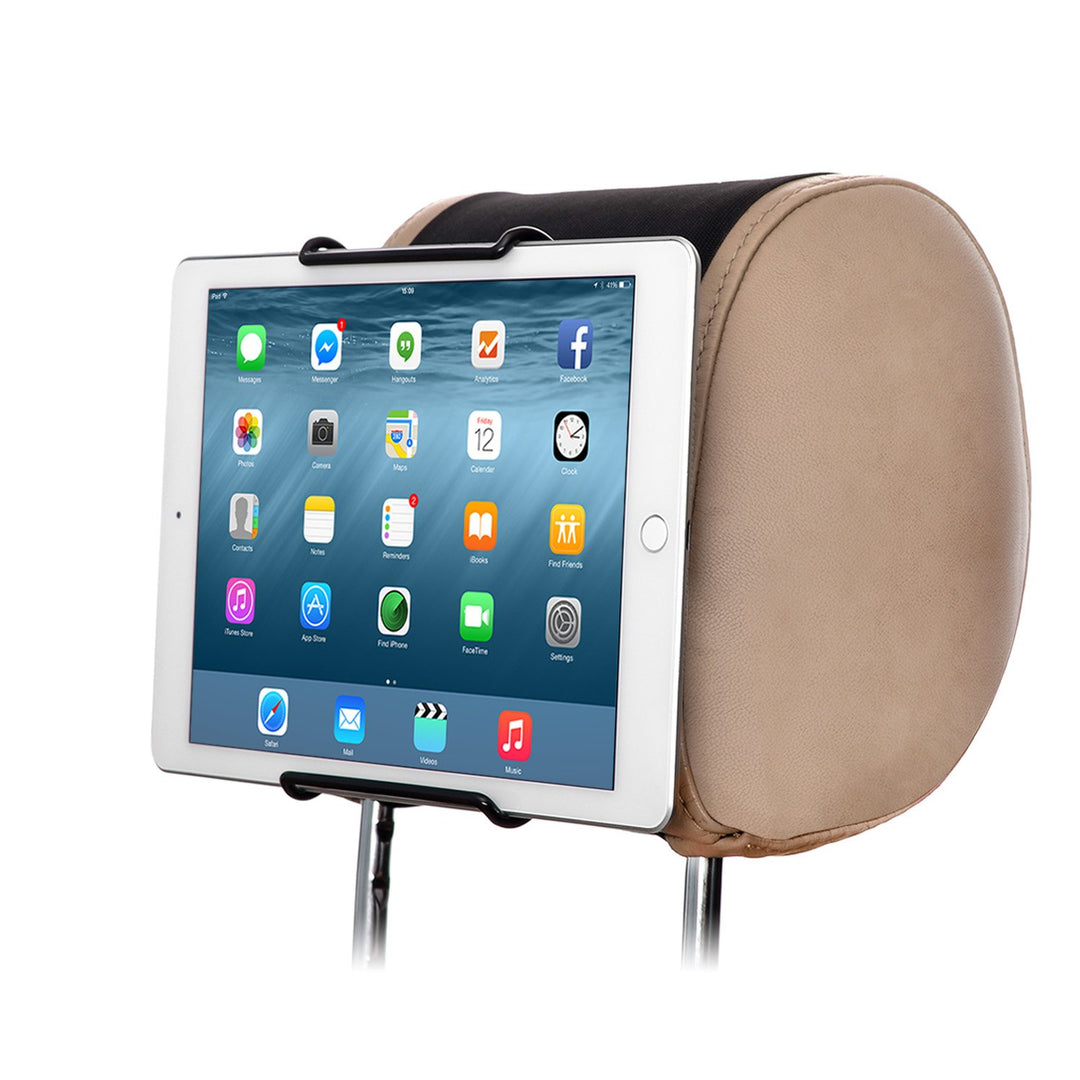 TFY Universal-Auto-Kopfstütze Halterung für 7-Zoll bis 11-Zoll-Tablet PC - iPad Pro 11", Pro 9.7", A