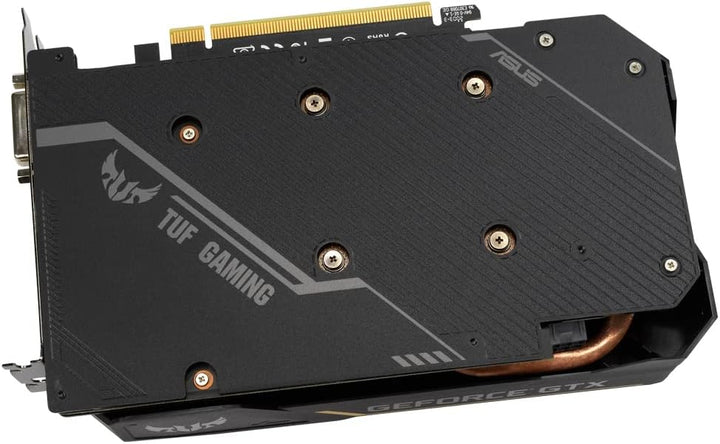 ASUS TUF Nvidia GeForce GTX 1650 4GB OC Edition Gaming Grafikkarte (GDDR6 Speicher, PCIe 3.0, 1x HDM
