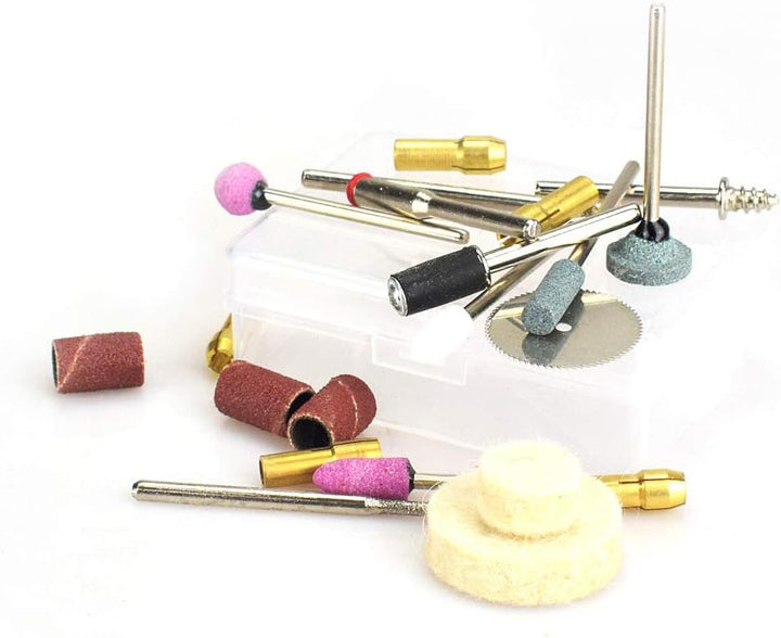 CHOKMAX Mini Multifunktionswerkzeug, 3.7V Li-ion Mini Rotary Multi-Tool Kit mit variabler Geschwindi