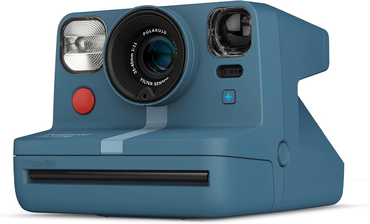 Polaroid Now+ Sofortbildkamera i-Type – Ruhiges Blau, Keine Filme Blau Keine Filme Kamera Kamera, Bl