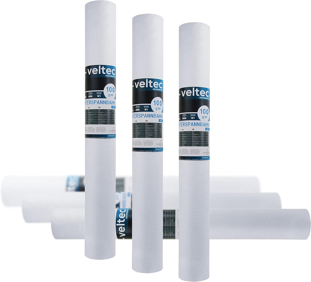 Unterdeckbahn Unterspannbahn ~ veltec light Sd=0,03 m 100 g/m2 (75 m2) /3-