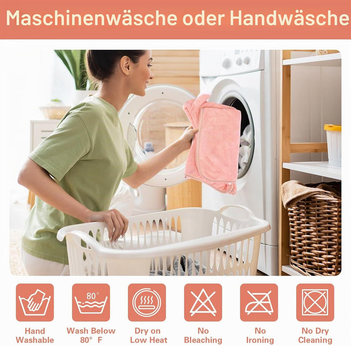 Haustier-Bademantel, Handtuch für Hunde und Katzen, super saugfähig, niedliches Hunde-Badetuch, Kapu
