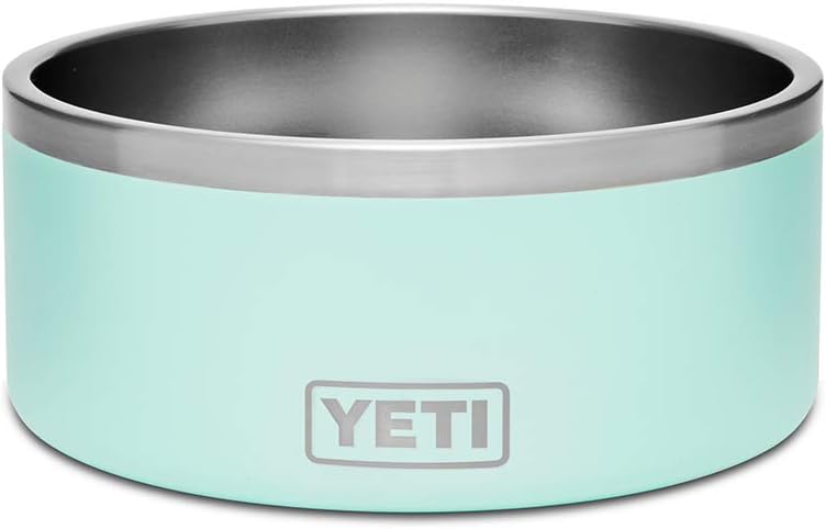 YETI Boomer 8 Hundenapf, Edelstahl, rutschfest, Fassungsvermögen: 1,8 l, Seafoam 3.5x8 Inch (Pack of
