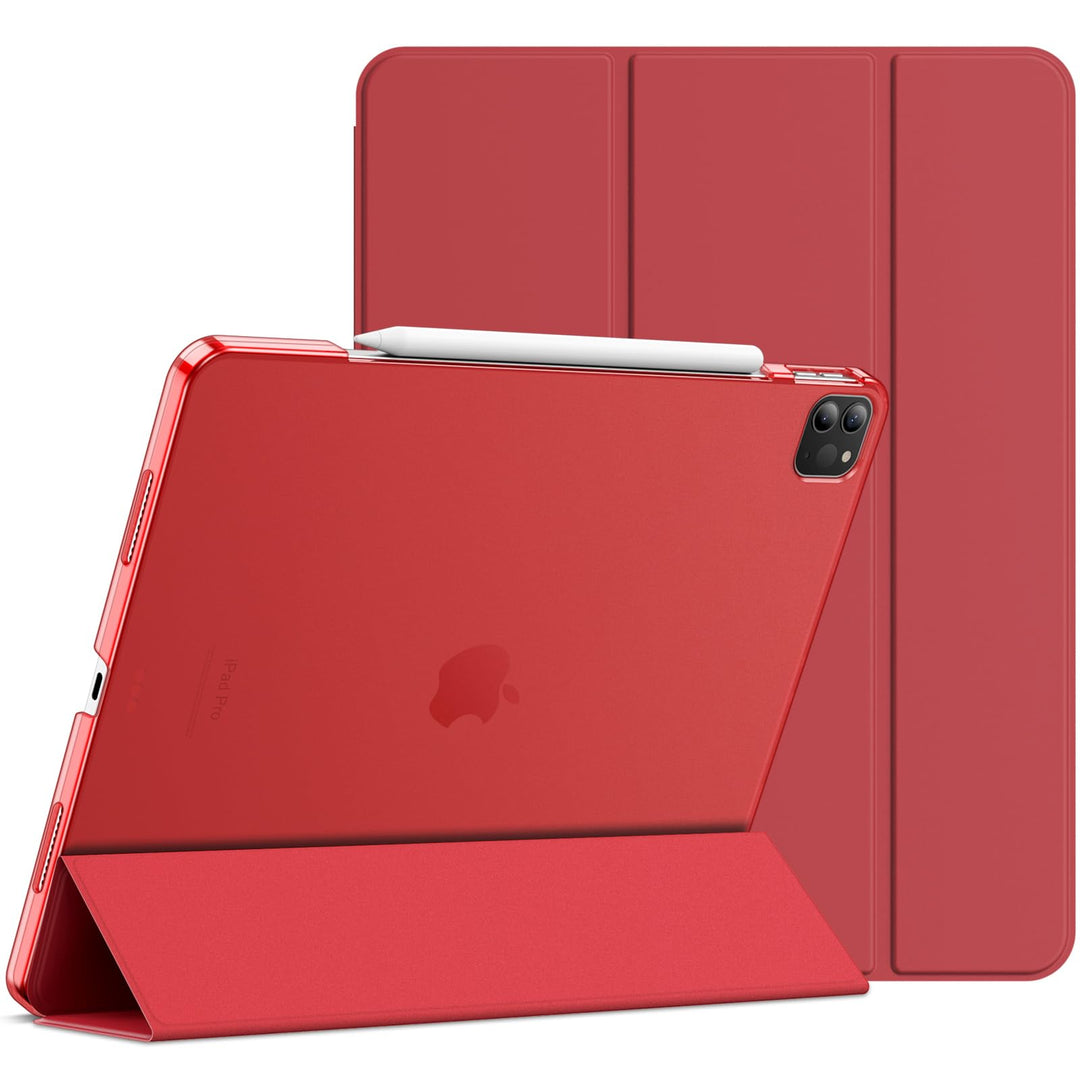 JETech Hülle für iPad Pro 12,9 Zoll (6./5. Generation, Modell 2022/2021), Unterstützung Pencil Aufla
