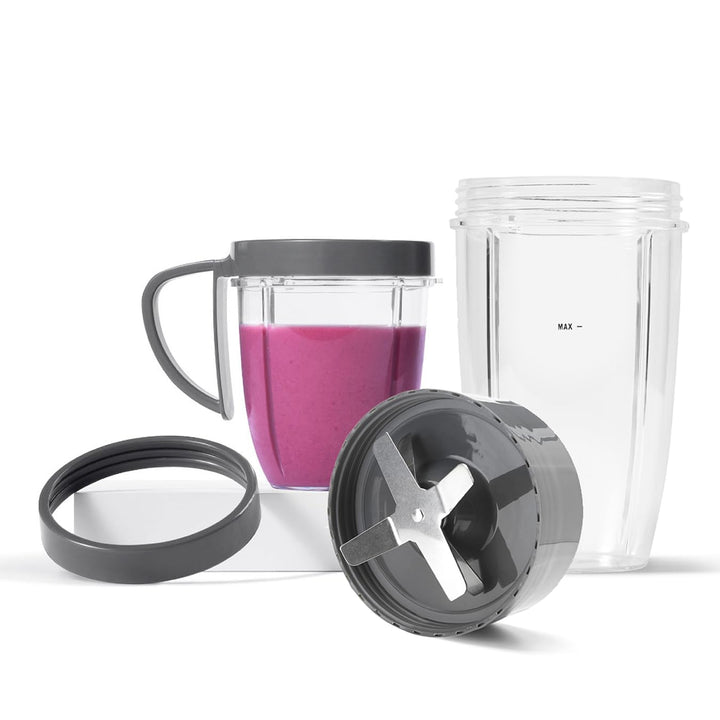 NutriBullet Deluxe Upgrade-Kit (wie auf High Street TV ), Verpackung kann variieren NutriBullet Zube