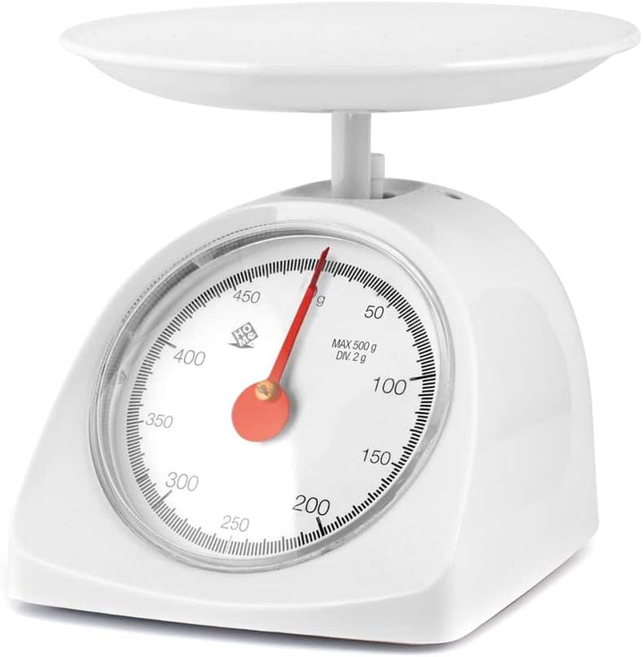 Home Mechanische Küchenwaage, weiss, 0,5 kg