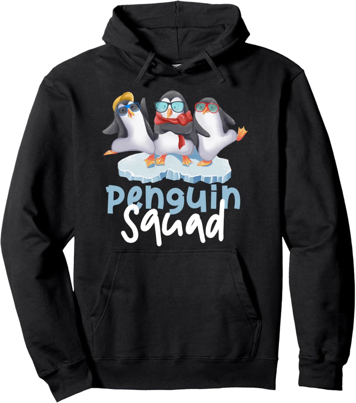 Pinguin Squad Penguin Partner Team Gruppen Partnerlook Pullover Hoodie