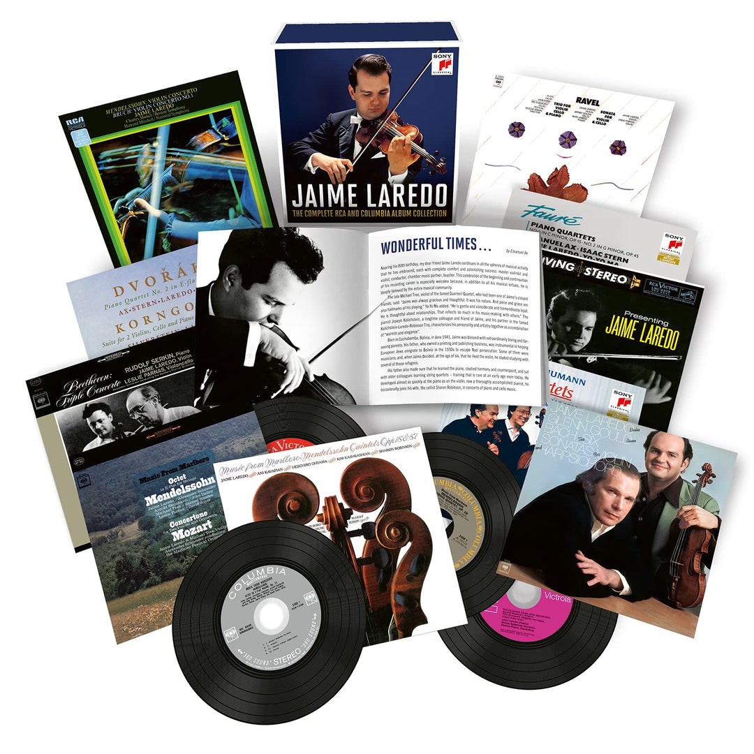 Jaime Laredo - The Complete RCA and Columbia Album Collection, Audio-CD