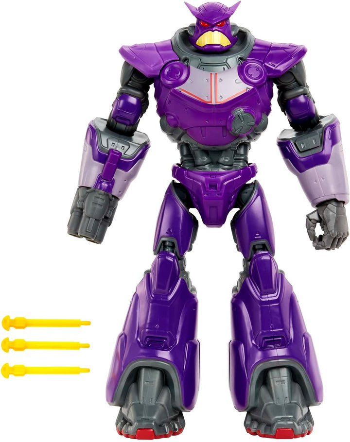 Buzz Lightyear HJJ29 - Buzz Lightyear Blaster Attack Zurg Action-Figur mit 11 beweglichen Gelenken,