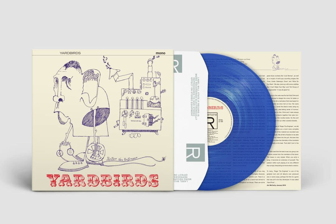 Roger the Engineer-Mono in Transparent Blue, Vinyl