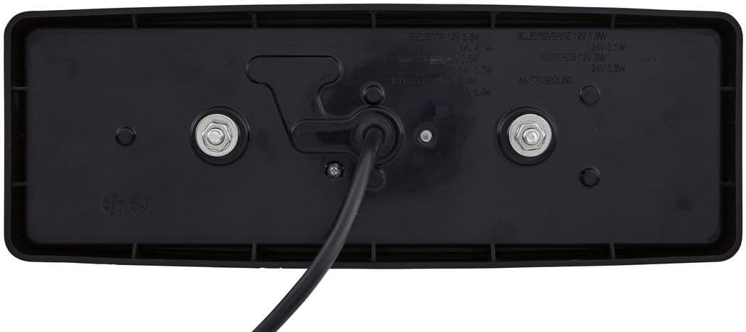 HELLA - Heckleuchte - Valuefit - LED - 12/24V - Anbau/geschraubt - Lichtscheibenfarbe: mehrfarbig -