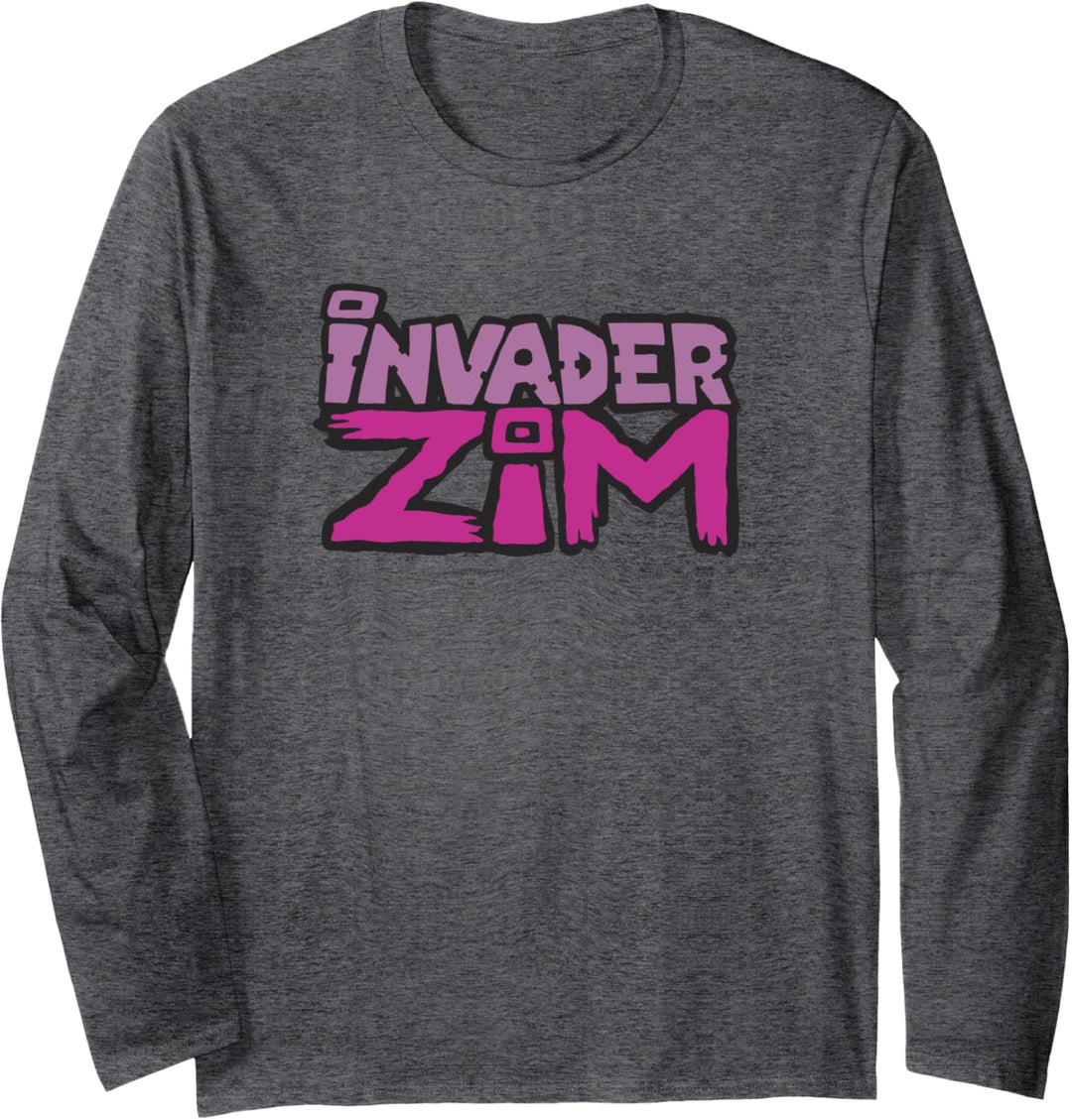 Invader Zim Bold Logo Langarmshirt