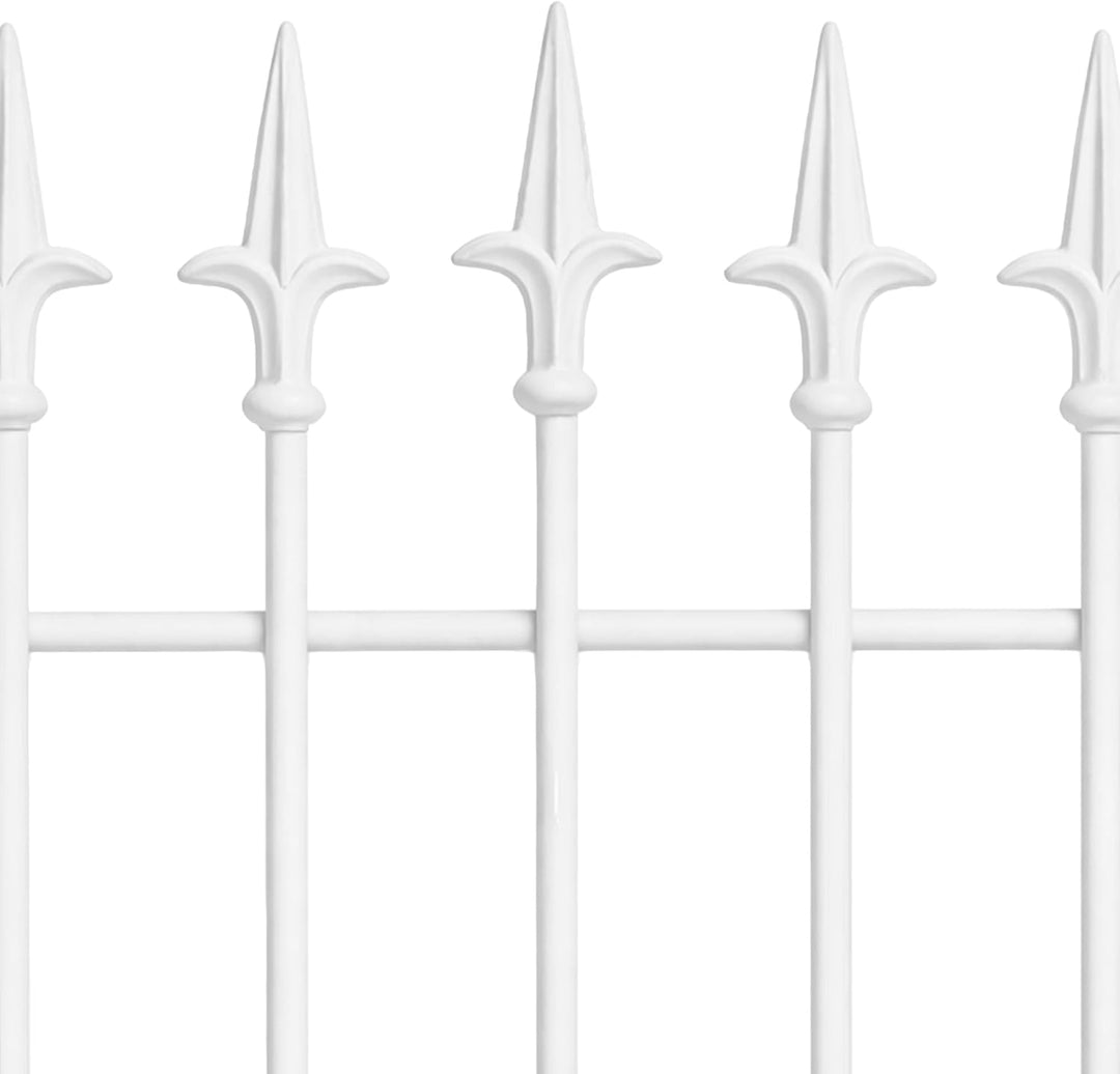 CLP Rankgitter Metall 100x50 cm Elisa, Kletterhilfe stabil für Rosen und Efeu, Pflanzgitter im Jugen