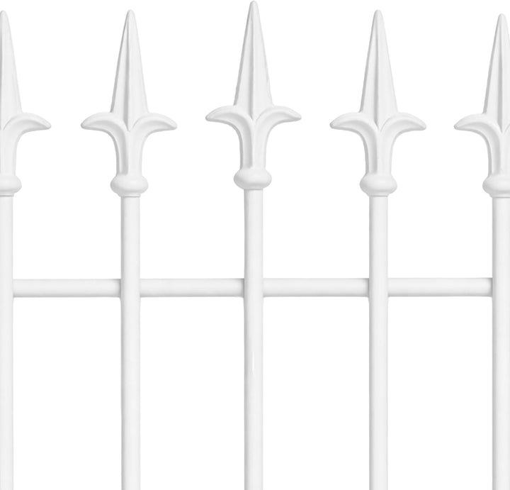 CLP Rankgitter Metall 100x50 cm Elisa, Kletterhilfe stabil für Rosen und Efeu, Pflanzgitter im Jugen