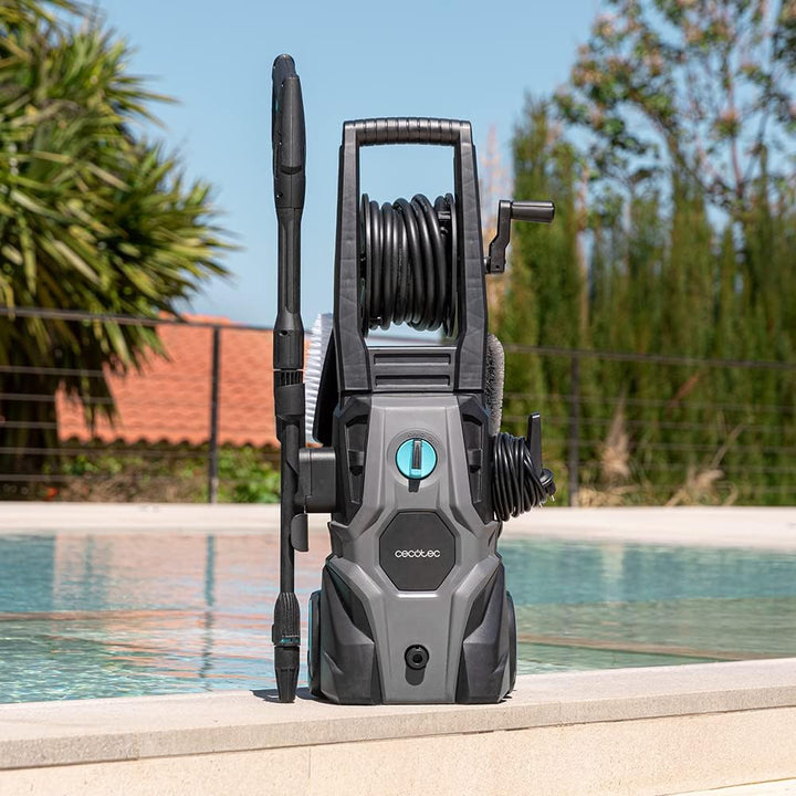 Cecotec Hochdruckreiniger HydroBoost 2000 Car&Garden Pro, 2000 W, Zuhause, Garten oder Auto, Durchfl