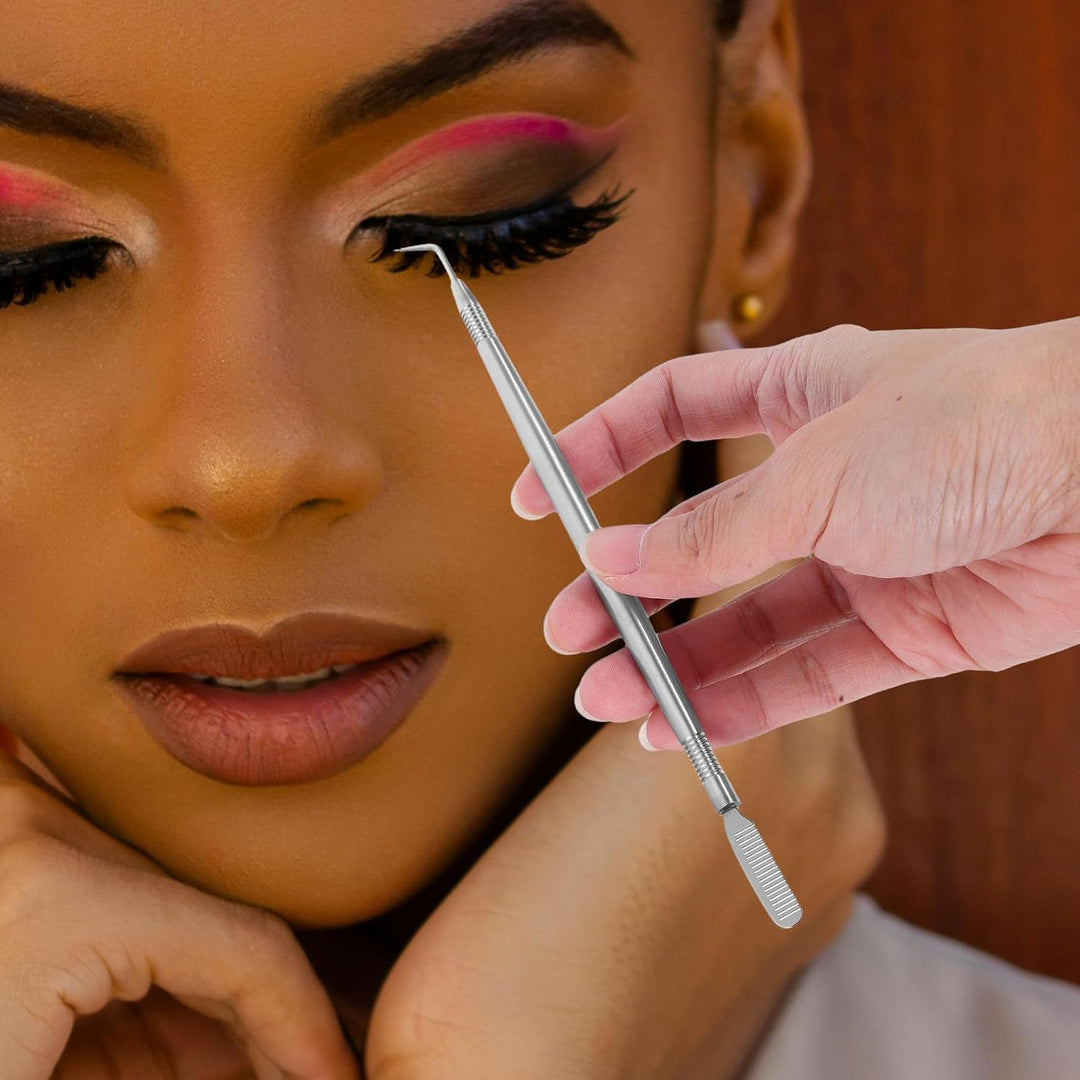 Zerodeko Lift Dauerwelle Werkzeug Wimperntrenner Wimpernverlängerungsseparator 3 Stück Edelstahl Set