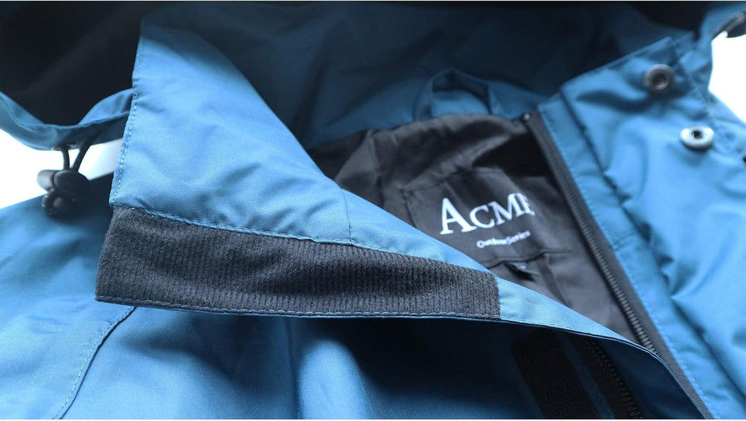 Acme Projects Regenanzug (Jacke + Hose), 100% wasserdicht, atmungsaktiv, 10000 mm / 3000 g, YKK-Reis