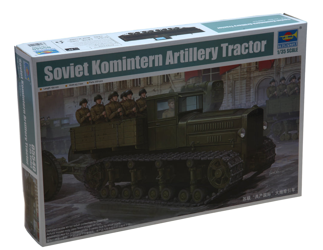 Trumpeter 05540 Modellbausatz Soviet Komintern Artillery Tractor