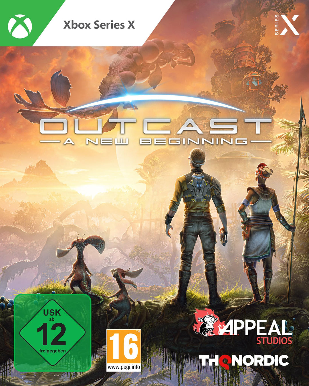Outcast - A New Beginning - Xbox Series X Xbox Series X Standard Edition, Xbox Series X Standard Edi