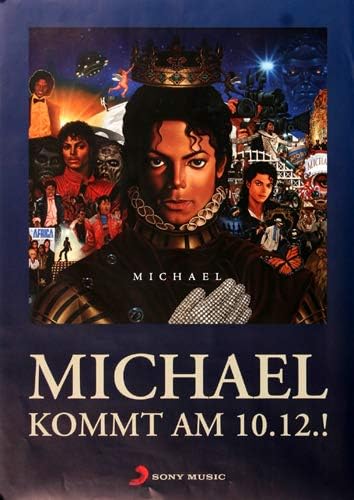 Michael Jackson - Review, 2010 » Konzertplakat/Premium Poster | Live Konzert Veranstaltung | DIN A1