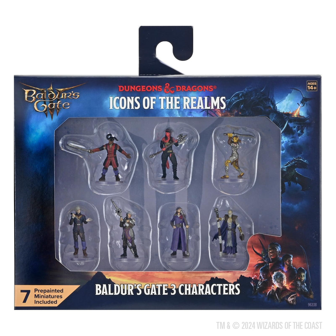 D&D Icons of The Realms: Baldur's Gate 3 - Character Boxed Set | Characters from BG3 Kunststoff Figu