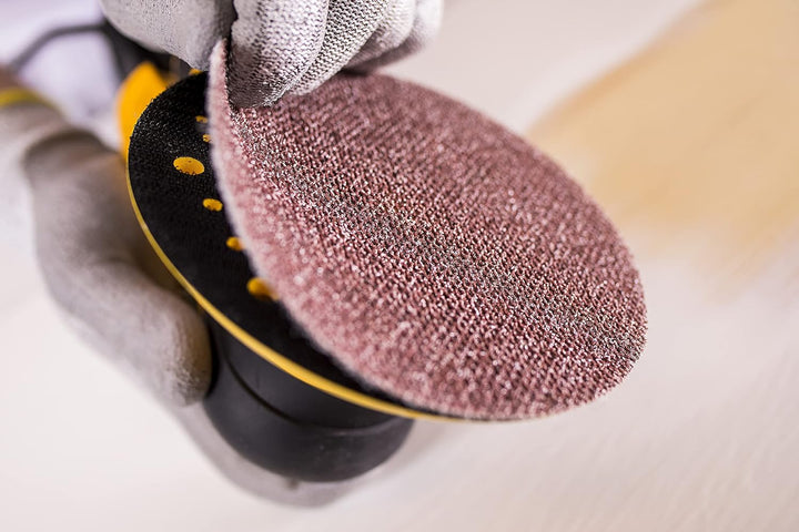 Mirka Abranet Ace HD Netz Schleifscheiben Ø 125mm Klett / Korn P80 / 25 Stk / AH23202580 / Für 125mm