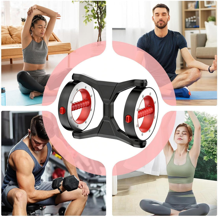 XIAOXIAOYU Arm-Burn-Trainer - Verstellbarer, tragbarer, rotierender, leiser Kräftiger | Oberkörper-G