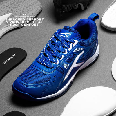Hundred Raze Non-Marking Professional Badminton Schuhe für Männer | Material Ober: Polyester, Sohle: