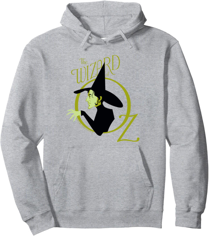 The Wizard of Oz Logo with Witch Pullover Hoodie